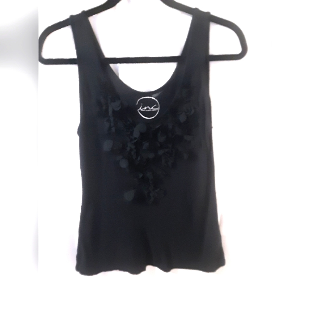 Petal trim tank top - INC by Macy's